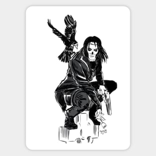 Ter-Crow Sticker